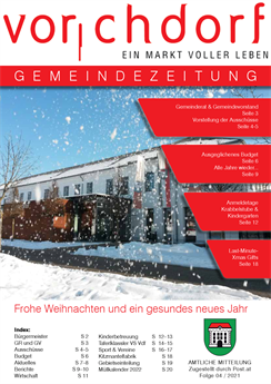 Gemeindezeitung Dezember